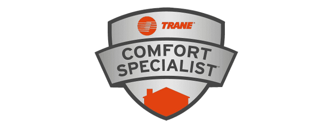 Certified Trane Comfort Specialist HVAC Contractor in